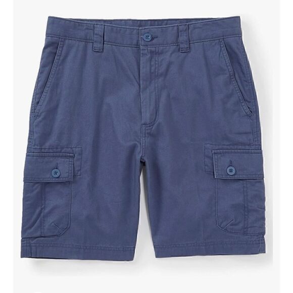 Roundtree Casual Big Man Cargo 10" Short Blue Size 50W - Picture 1 of 6